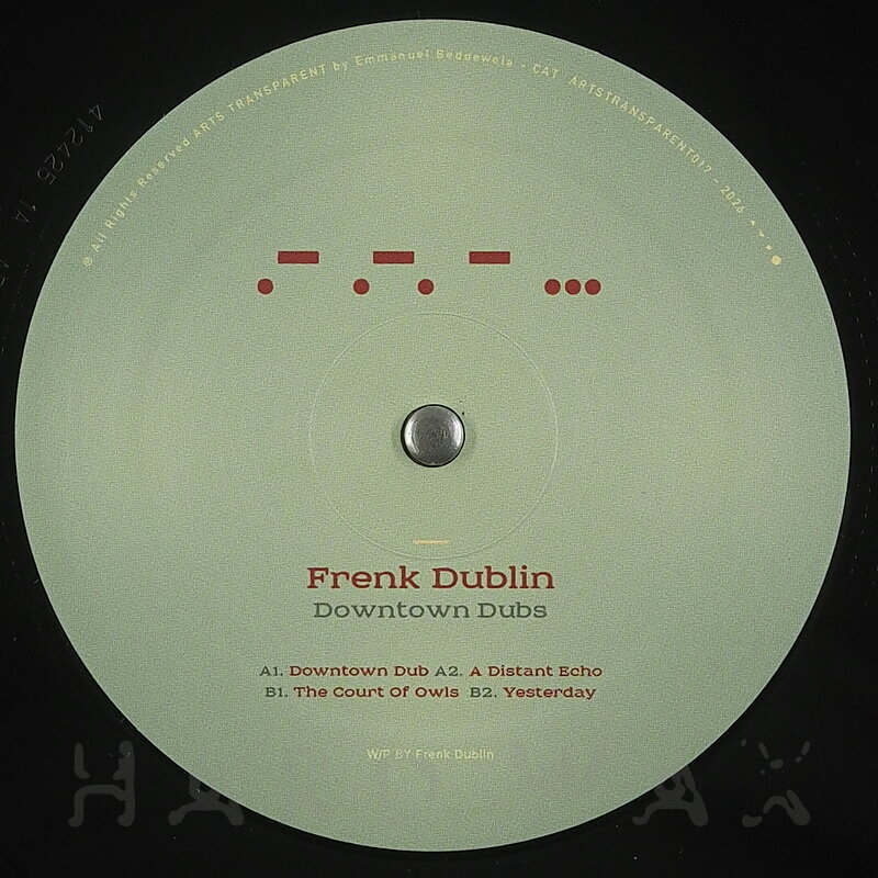 Frenk Dublin – Downtown Dubs vinyl cover