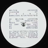 Milton Jackson: Closure EP