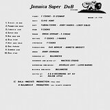 Cover art - Various Artists: Jamaica Super Dub Session