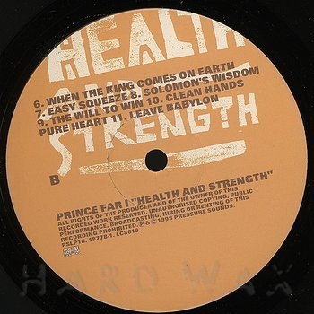 Prince Far I: Health And Strength - Hard Wax