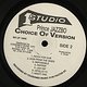 Prince Jazzbo: Choice Of Version