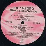 Joey Negro: Above & Beyond EP