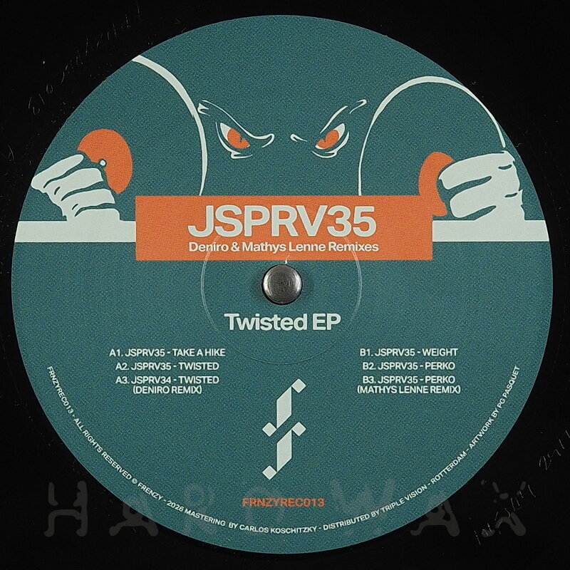 JSPRV35 – Twisted EP vinyl cover