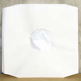 50x Polylined 12" Paper Sleeves: White