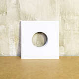 20x Generic 7" Cover: White, w/ hole