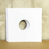 20x Generic 10" Cover: White, w/ hole