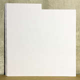 10x Cardboard 12" Divider: White, w/ index