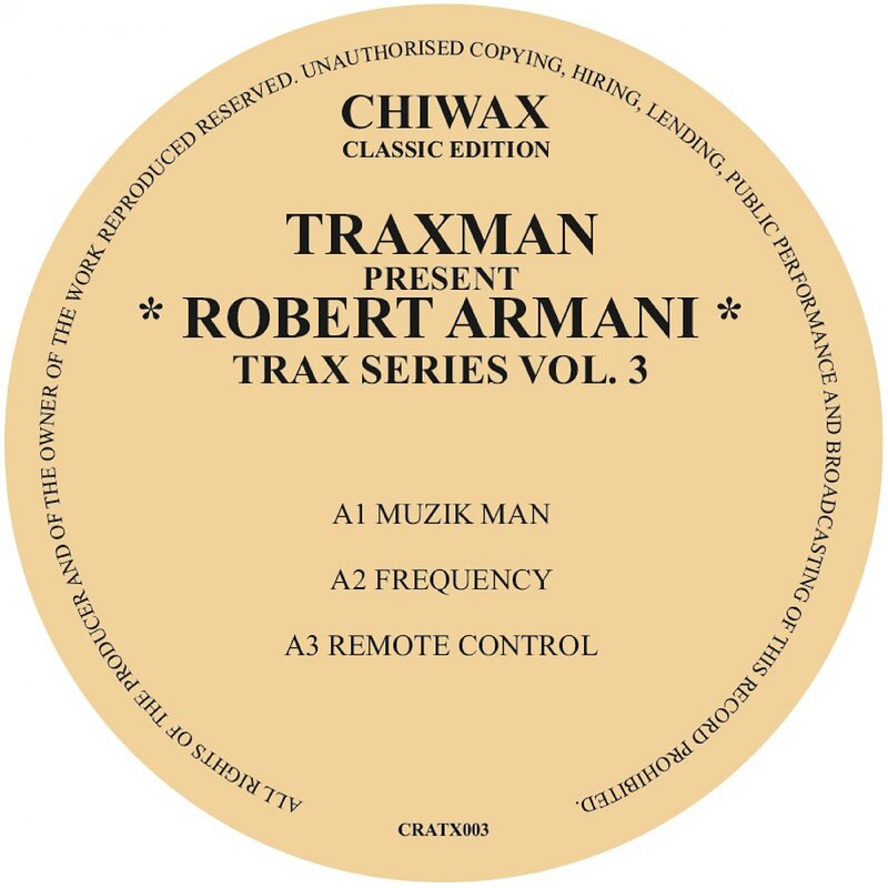 Traxmen present Robert Armani: Collection Vol. 3