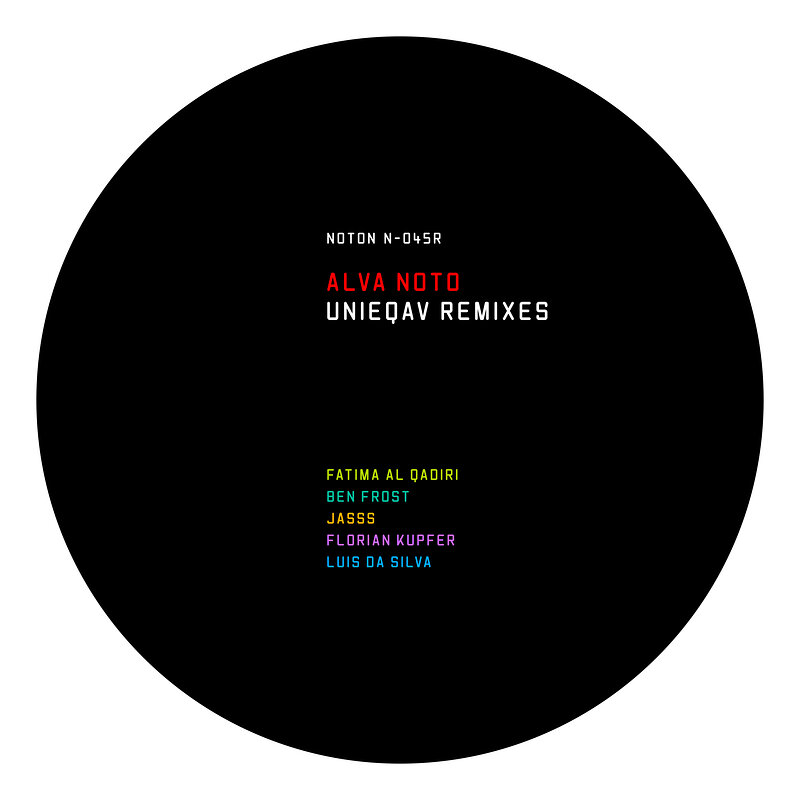 Alva Noto: Unieqav Remixes