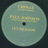 Paul Johnson: Let Me Know