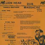 Twinkle Brothers: Dub Massacre Part 5: Lion Head
