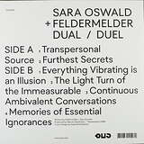 Sara Oswald & Feldermelder: Dual | Duel