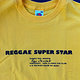 Short Sleeve, Size XL: Reggae Super Star, sunflower