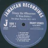 Niney The Observer: At King Tubby's-Dub Plate Specials 1973-1975