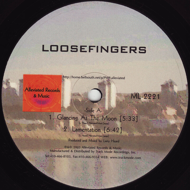 Cover art - Loosefingers: Glancing At The Moon