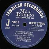 Max Romeo: Crazy World Of Dub