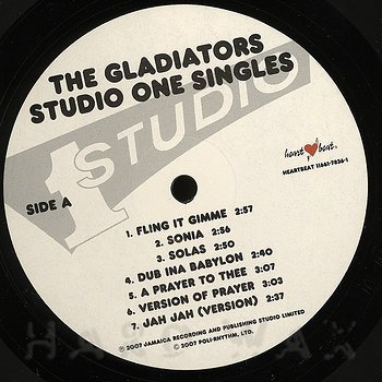 The Gladiators: Studio One Singles - Hard Wax