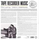 Otto Luening / Vladimir Ussachevsky : Tape Recorder Music - Sound In Space