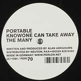 Portable: Knowone Can Take Away