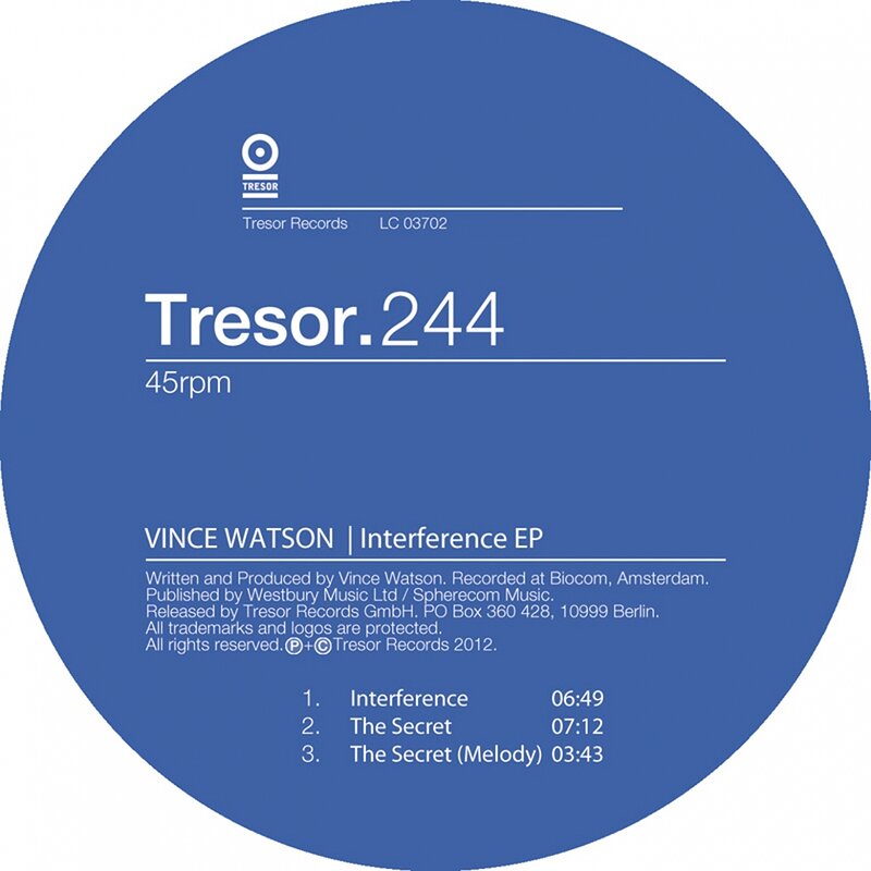 Vince Watson: Interference EP