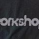 T-Shirt, Size M: Workshop Logo, Black