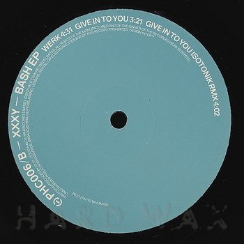 Xxxy Bash Ep Hard Wax