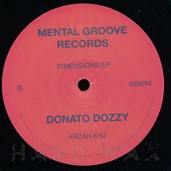 Donato Dozzy: Dimensions EP - Hard Wax