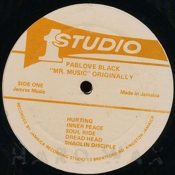 Pablove Black: Mr. Music - Hard Wax