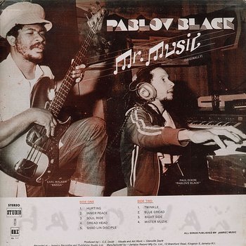 Pablove Black: Mr. Music - Hard Wax