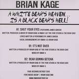 Brian Kage: A White Bear’s Heaven...Is A Black Bear’s Hell