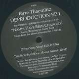 Terre Thaemlitz / DJ Sprinkles: Deproduction EP 1