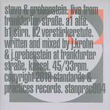 Stave & Grebenstein: Live From Frankfurter Strasse