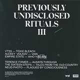 Various Artists: Previously Undisclosed Rituals III