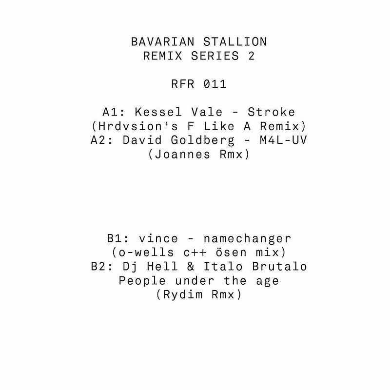 Various Artists: Bavarian Stallion Remix Series 2