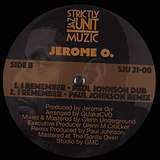 Jerome O.: I Remember
