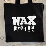 Shopper Bag: Black, white print