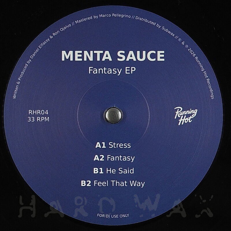 Menta Sauce – Fantasy EP vinyl cover