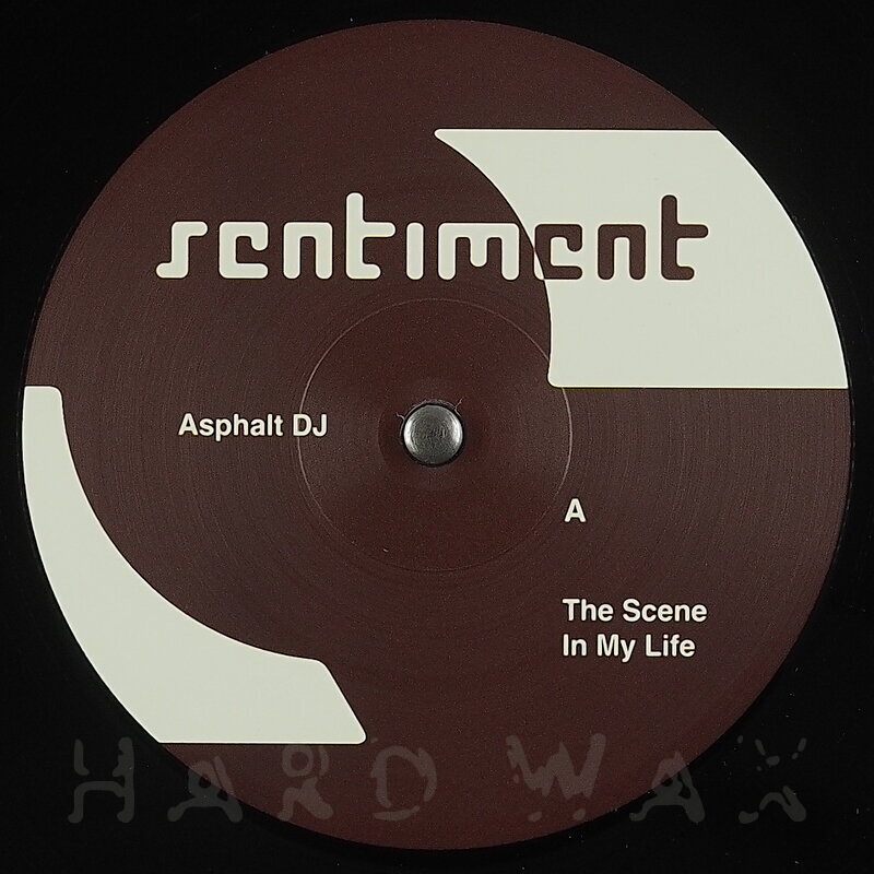 Asphalt DJ – The Scene vinyl cover